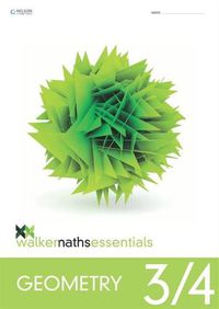 Cover image for Walker Maths Essentials Geometry 3/4 WorkBook