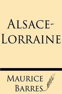 Cover image for Alsace-Lorraine