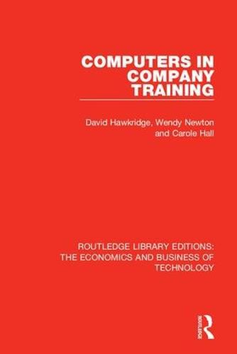 Cover image for Computers in Company Training