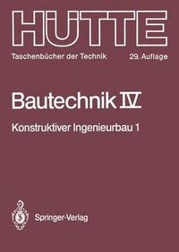 Cover image for Bautechnik: Konstruktiver Ingenieurbau 1: Statik