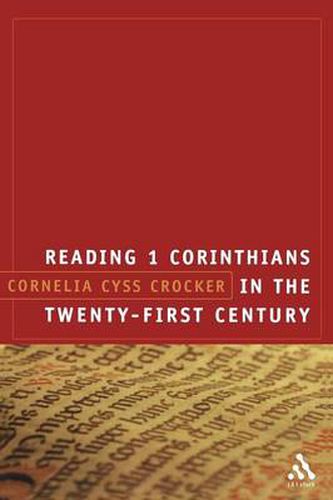 Cover image for Reading 1 Corinthians in the Twenty-First Century