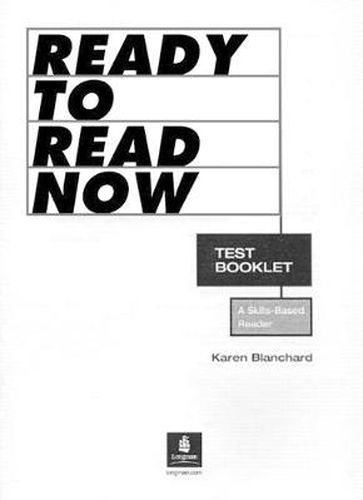 Ready to Read Now Test Booklet