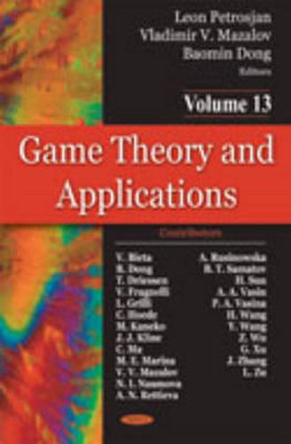 Cover image for Game Theory & Applications: Volume 13