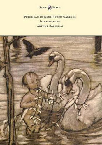 Cover image for Peter Pan in Kensington Gardens - Illustrated by Arthur Rackham