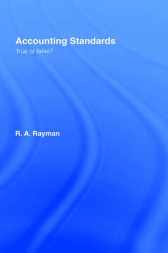 Cover image for Accounting Standards: True or False?