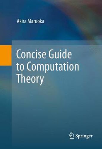 Cover image for Concise Guide to Computation Theory