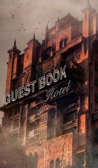 Cover image for Halloween haunted Hotel guest Book