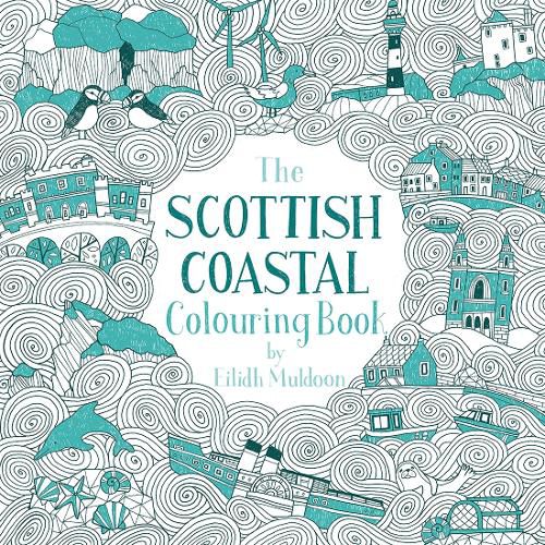 Cover image for The Scottish Coastal Colouring Book