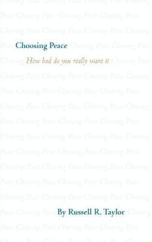 Cover image for Choosing Peace