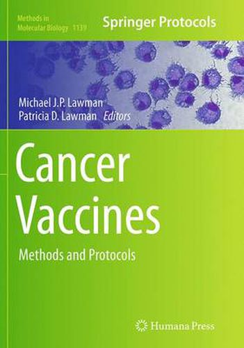 Cover image for Cancer Vaccines: Methods and Protocols
