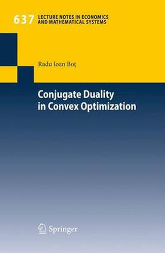 Cover image for Conjugate Duality in Convex Optimization