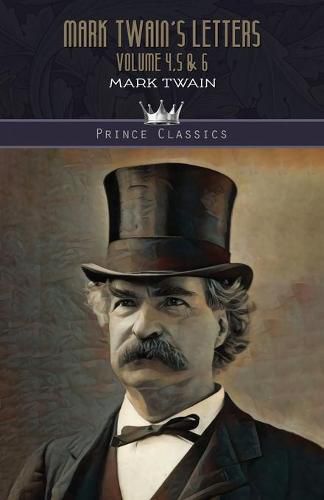 Cover image for Mark Twain's Letters Volume 4,5 & 6
