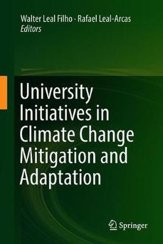 Cover image for University Initiatives in Climate Change Mitigation and Adaptation