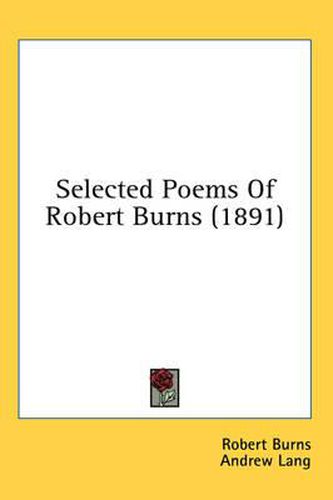 Cover image for Selected Poems of Robert Burns (1891)