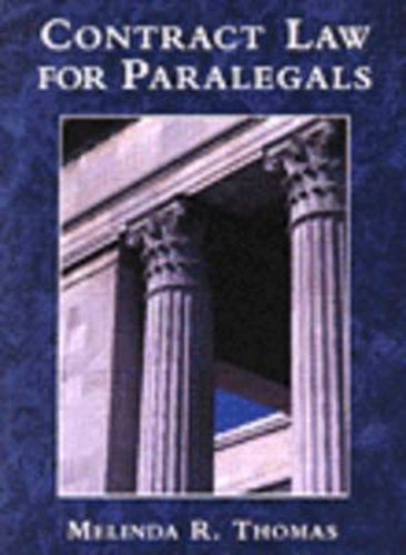 Cover image for Contract Law for Paralegals