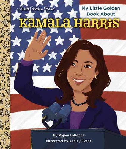 Cover image for My Little Golden Book About Kamala Harris