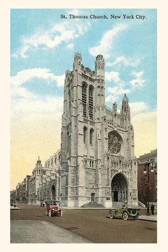 Cover image for Vintage Journal St. Thomas Church, New York City