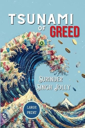 Cover image for Tsunami of Greed (Large Print Edition)