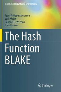 Cover image for The Hash Function BLAKE