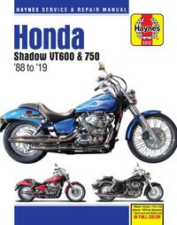 Cover image for HM Honda Shadow VT600 & 750 1988-2019