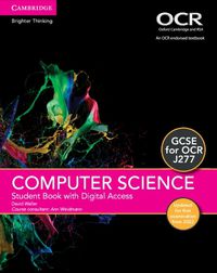 Cover image for GCSE Computer Science for OCR Student Book with Digital Access (2 Years) Updated Edition