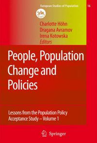 Cover image for People, Population Change and Policies: Lessons from the Population Policy Acceptance Study Vol. 1: Family Change