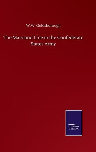 Cover image for The Maryland Line in the Confederate States Army