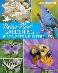 Cover image for Native Plant Gardening for Birds, Bees & Butterflies: Lower Midwest