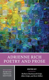 Cover image for Adrienne Rich: Poetry and Prose