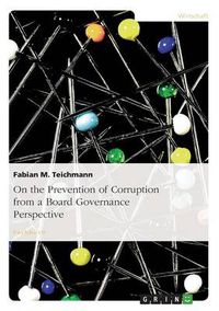 Cover image for On the Prevention of Corruption from a Board Governance Perspective