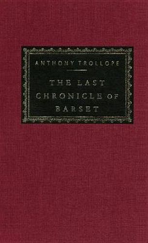 Cover image for The Last Chronicle of Barset: Introduction by Graham Handley