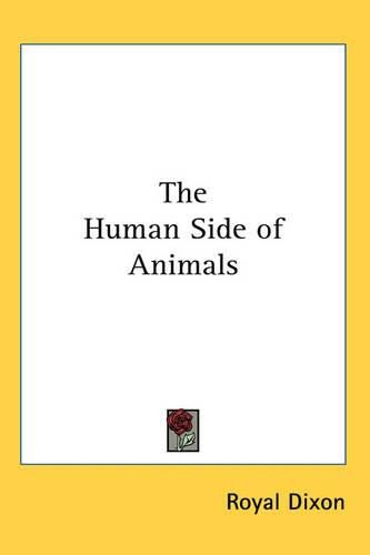 Cover image for The Human Side of Animals