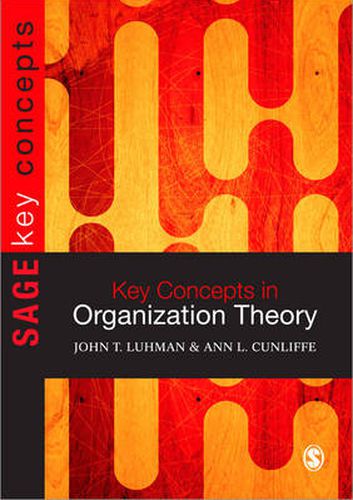 Cover image for Key Concepts in Organization Theory