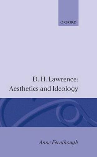 Cover image for D. H. Lawrence: Aesthetics and Ideology