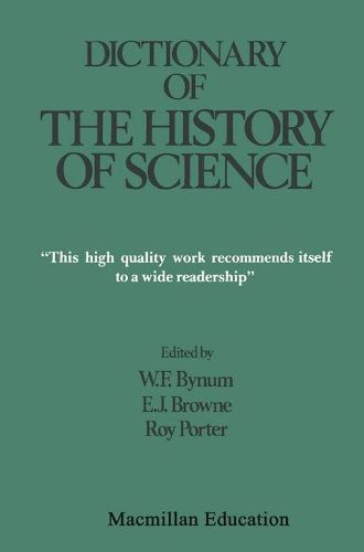 Dictionary of the History of Science