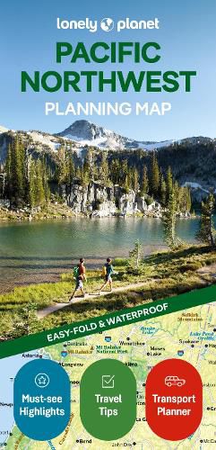 Cover image for Lonely Planet Pacific Northwest Planning Map
