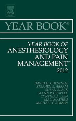 Cover image for Year Book of Anesthesiology and Pain Management 2012