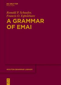 Cover image for A Grammar of Emai