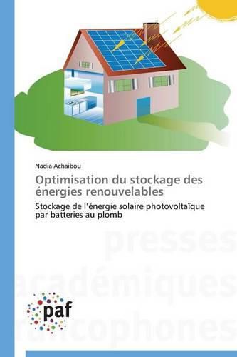 Cover image for Optimisation Du Stockage Des Energies Renouvelables