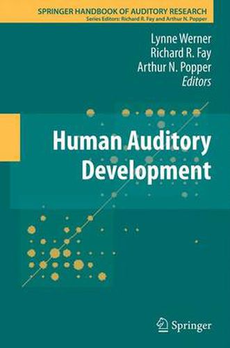 Cover image for Human Auditory Development