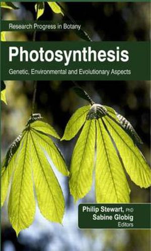 Cover image for Photosynthesis: Genetic, Environmental and Evolutionary Aspects