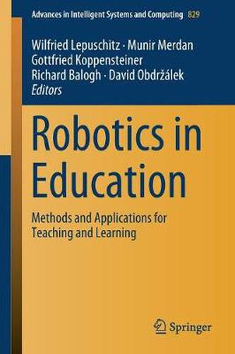 Cover image for Robotics in Education: Methods and Applications for Teaching and Learning