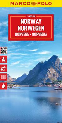 Cover image for Norway Marco Polo Map