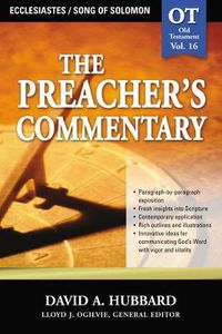 Cover image for The Preacher's Commentary - Vol. 16: Ecclesiastes / Song of Solomon