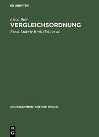 Cover image for Vergleichsordnung