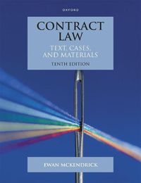 Cover image for Contract Law: Text, Cases and Materials