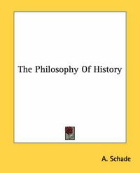 Cover image for The Philosophy of History