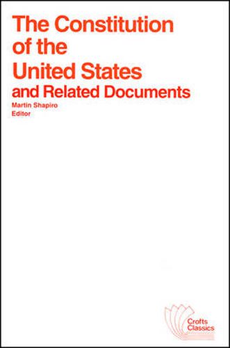 Cover image for The Constitution of the United States and Related Documents