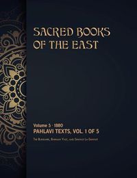 Cover image for Pahlavi Texts: Volume 1 of 5