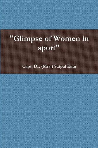 Cover image for "Glimpse of Women in sport"